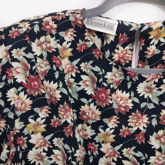 Vintage Christie & Jill blouse, - Picture 2 of 4